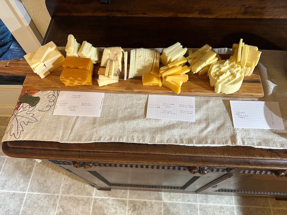 "…cheeses…"