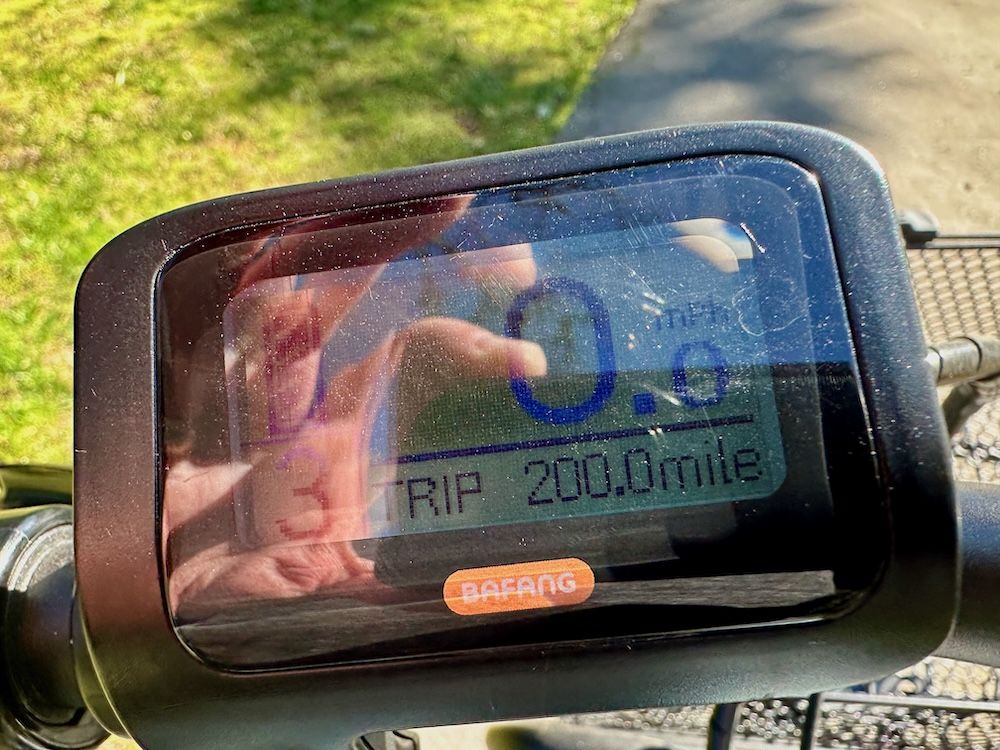 after that bike ride, this happened…