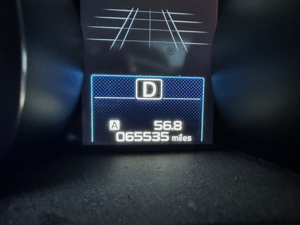 my car odometer rolled out of the 16 bit integer space this week