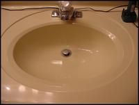 sink before shaving